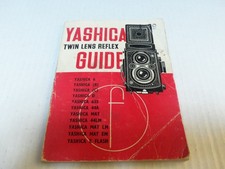 Yashica Twin Lens Reflex GUIDE Booklet Manual 1966  2nd Edition  72 pages