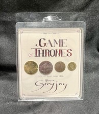 Shire Post Mint HOUSE Grey Joy  Game Of Thrones 4 Collectible Coins NEW SEALED