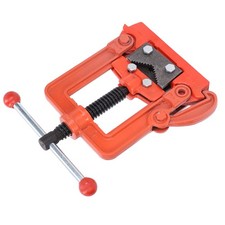 ^^ Heavy Duty Bench Pipe Vice For Easy Cutting And Threading Pipes