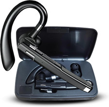 Wireless Bluetooth Headset with Mic  Noise Cancelling - 72H Talk Time for Truck