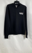 Diesel Men's S-Girk-N85 Sweatshirt Black Graphic Crewneck Sz Medium