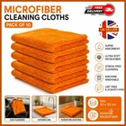 10x Edgeless Microfibre Cloths Flawless Microfiber Car Detailing Wash Cloth Pack