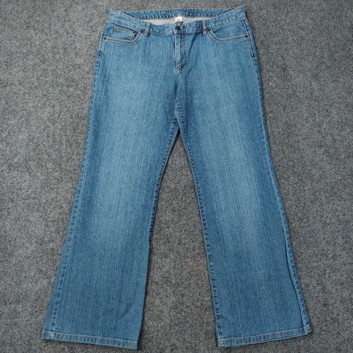 Liz Claiborne Jeans Womens 16 Mid-Rise 