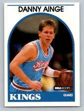 1989-90 NBA Hoops Danny Ainge #215 Sacramento Kings
