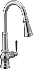 Moen S72003 Paterson One-Handle Pull-down Kitchen Faucet, Chrome