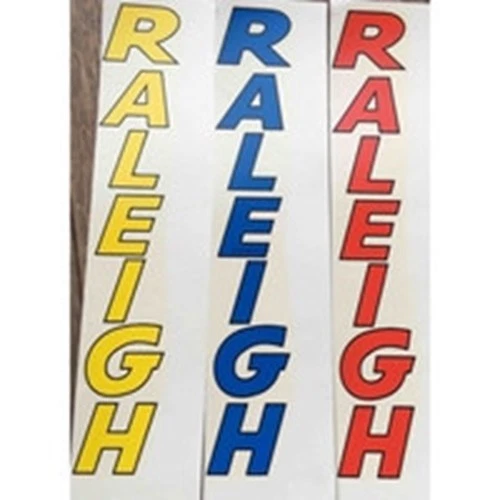 RALEIGH Moderner Block Sitzrohr Transfer Aus Den 70er/80er Jahren