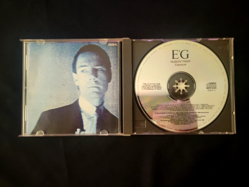 Robert Fripp - Exposure - Progressive Post Progressive Rock Mint CD Foto 4 de 4