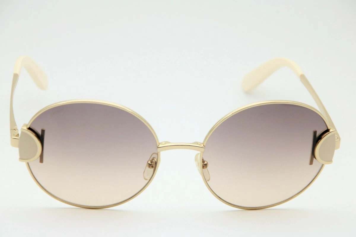 SALVATORE FERRAGAMO Designer SF156S 721 Beige Gold Sunglasses w