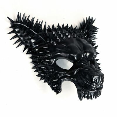 All Black Men Mask Wolf Mask Unisex Resin Best Masquerade Mask 