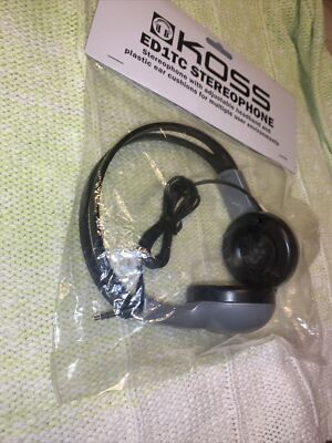 Brand New in the bag ''KOSS 182197 ED1TC Over - Ears Headphones / Gray 