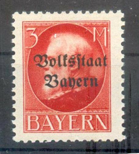 Bavaria 130IA PEACE PRINT MNH MINT NEVER HINGED 25EUR