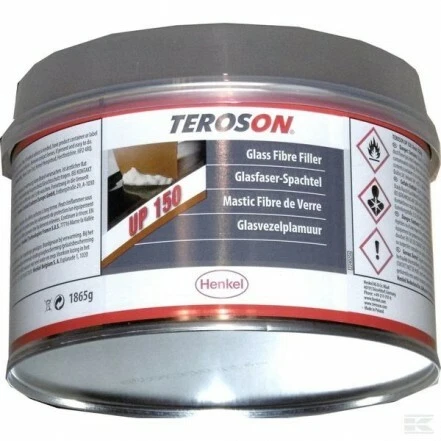 Teroson  (Plastic Padding) UP150 Glass Fibre Filler 332g Tin boat dinghy repair