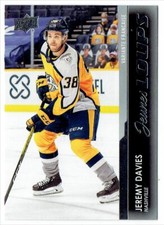 2021-22 UPPER DECK YOUNG GUNS VARIANTE FRANCAISE JEREMY DAVIES ROOKIE NASHVILLE