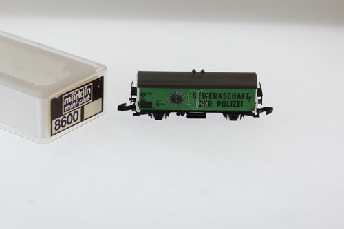Märklín Mini-Club 8600 Gewerkschaft Der Polizei Car Freight Car Z Marklin - Picture 3 of 4