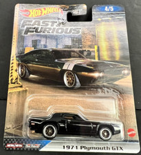 2023 Hot Wheels Premium FAST & FURIOUS 4/5 1971 PLYMOUTH GTX ~ BOX SHIPS FREE