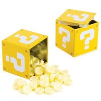 Super Mario Brothers Tin With Coin Shaped Candies (pack Of 8) on sale Super Mario Brothers Tin With Coin Shaped Candies (pack Of 8) on sale