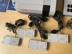 Nintendo NES SPORTS SET Console TESTED BOX video game World Cup V'Ball system