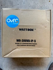 WattBox WB-300VB-IP-5 IP Power Conditioner WB357 w/ OVRC Home