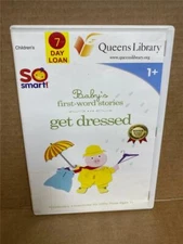 So Smart! Baby's First Word Stories: Get Dressed (DVD)  Ex Library Copy
