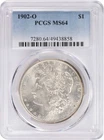 1902-O Morgan Silver Dollar MS64 PCGS