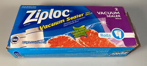 Ziploc 2-Pack Vacuum Sealer 11 in x 16 Ft Bag Refill Rolls Brand New In Box 