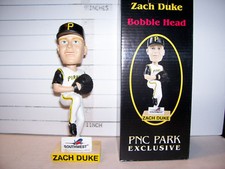 2006 ZACH DUKE PITTSBURGH PIRATES BOBBLEHEAD SGA LOOKS MINT  !