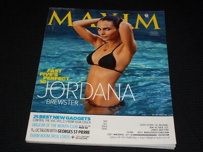 2011 MAY MAXIM MAGAZINE - JORDANA BREWSTER MEN'S ISSUE - L 9329