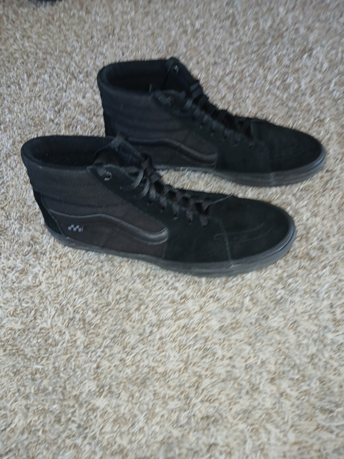 Black Vans, Mens Size 13