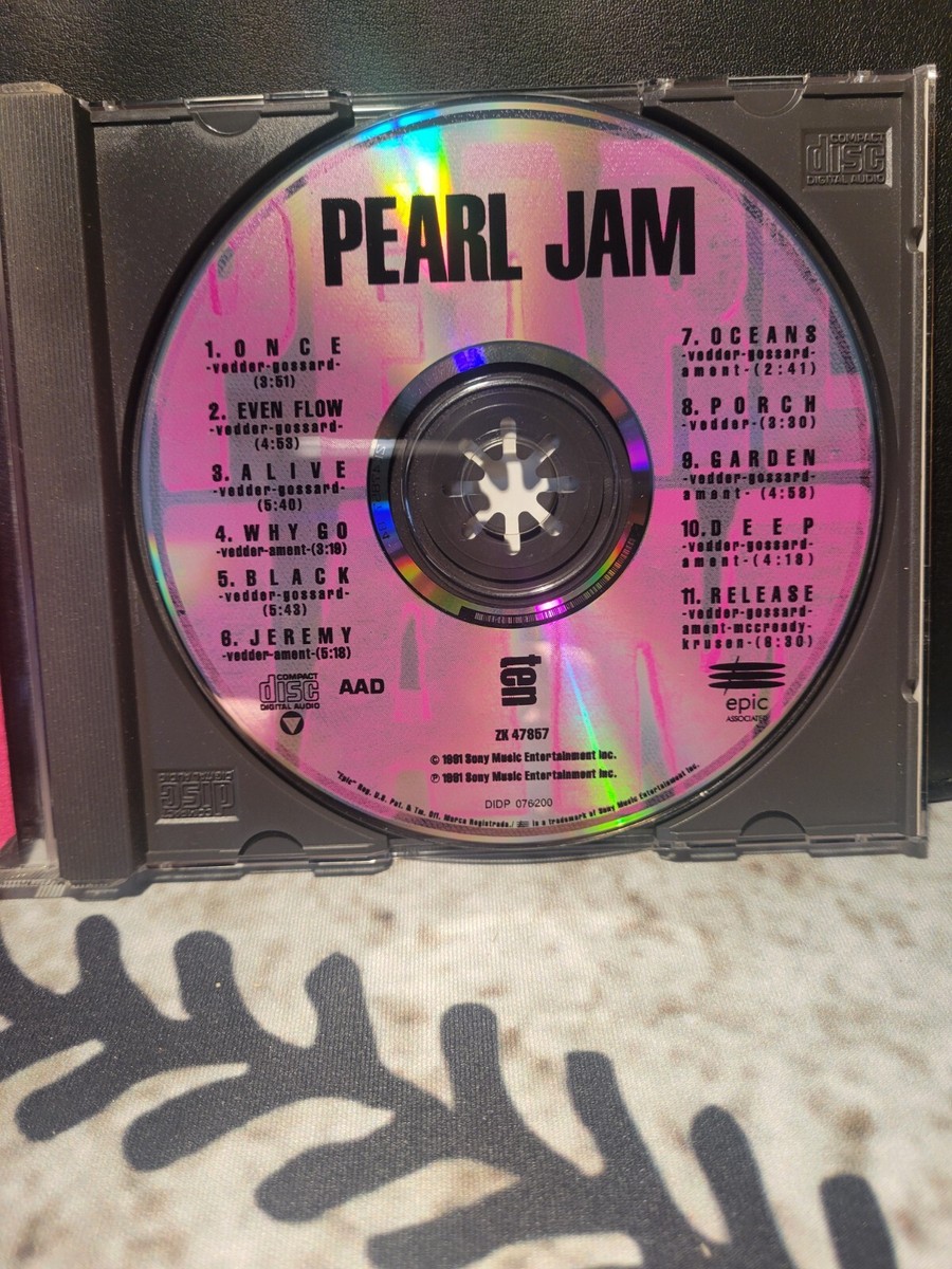 Pearl Jam 1991 Ten CD 74644785722| eBay