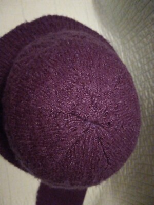 Vintage 60s Union USA Made Knit Cloche Hat WPL 219 Purple Multicolor Tweed 6 3/4 Vintage WPL 219 Women main image 4