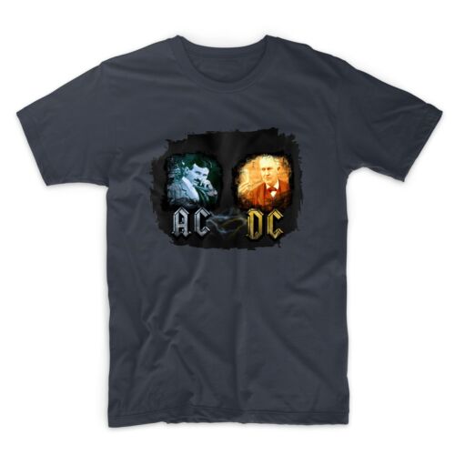Tesla Edison AC DC - T-Shirt!!!! - Picture 2 of 2