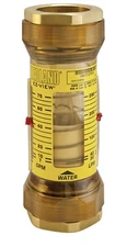 Hedland H617-610-R EZ-View Flowmeter With Sensor, 40.0-380.0 lpm Flow Range