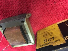 A2132 STANCOR AUDIO TRANSFORMER  AIRLINE 62-101,62-020 nos