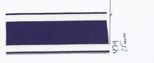 Ordensband dunkelblau 25mm breit 25cm lang (479) (m12,00)