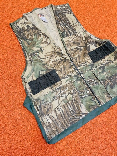 Sports Afield Camo Hunting Vest Back Pocket Size M - Picture 5 of 6