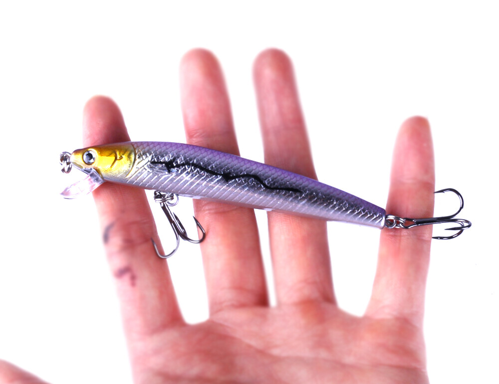 New 10psc Fishing Lures, Topwater Poppers and Crankbaits, Wobblers Bass, Pike - Image 12