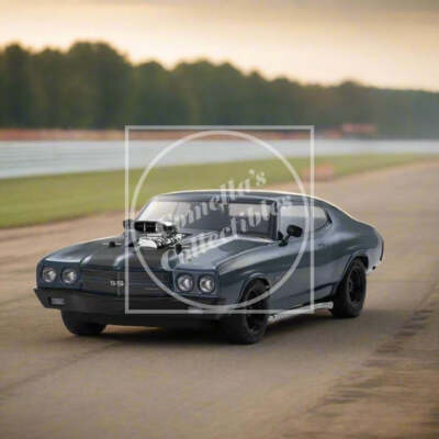 Kyosho Fazer Mk2 '70 Chevy Chevelle Supercharged VE D Blue RTR