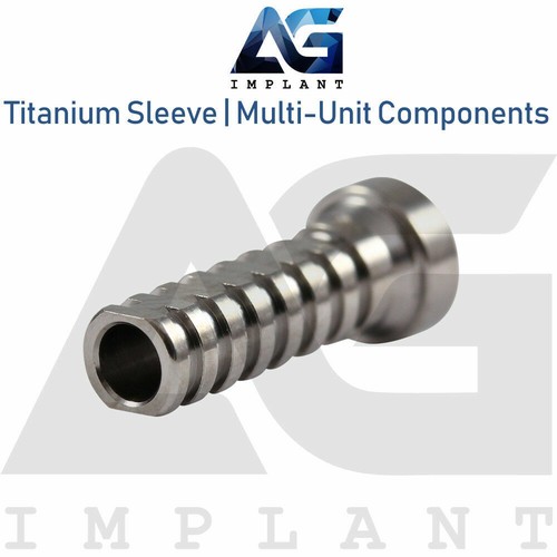 5 Angular Multi Unit Prosthetic 17° Conical Connection RP Titanium Set - Bild 6 von 7