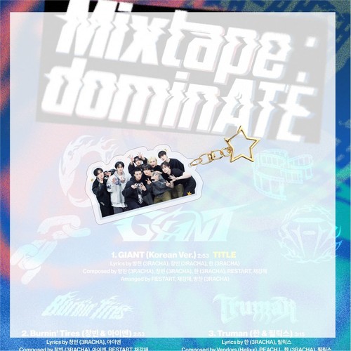 Kpop Stray Kids Mixtape : dominATE Acrylic Keychain Bag Charm Accessory - Picture 3 of 7
