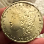 1896 Morgan Silver Dollar $1 No Mint Mark Philadelphia Business Strike