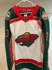 Quinn Hughes Minnesota Wild 25th Anniversary Authentic Pro Jersey – Size 54