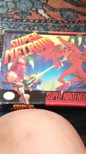 Nintendo Super Metroid Super Nintendo Game with Original Box