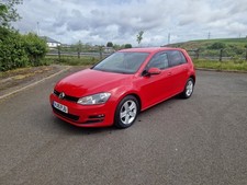 Volkswagen Golf 1.6 Diesel Manual 5 Door 2015 Red Full Service History Full MOT