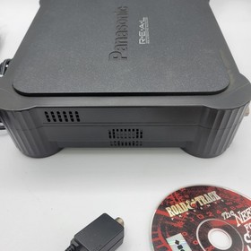 Panasonic 3DO REAL FZ-1 Console BUNDLE Black 3 Controllers And Need For Speed