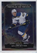 2022-23 O-Pee-Chee Platinum Marquee Rookies Cosmic 5/65 Will Bitten William 16p7