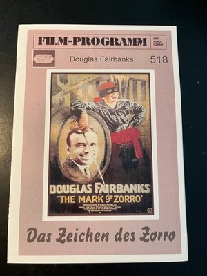 FDK  Kranzpiller   Ausgabe  518    Douglas Fairbanks       Das Zeichen d Zorro