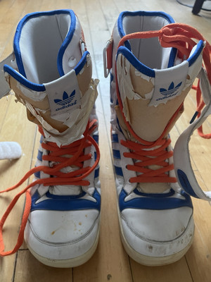Size 9.5 - adidas Js Panda Bear Jeremy Scott for sale online | eBay