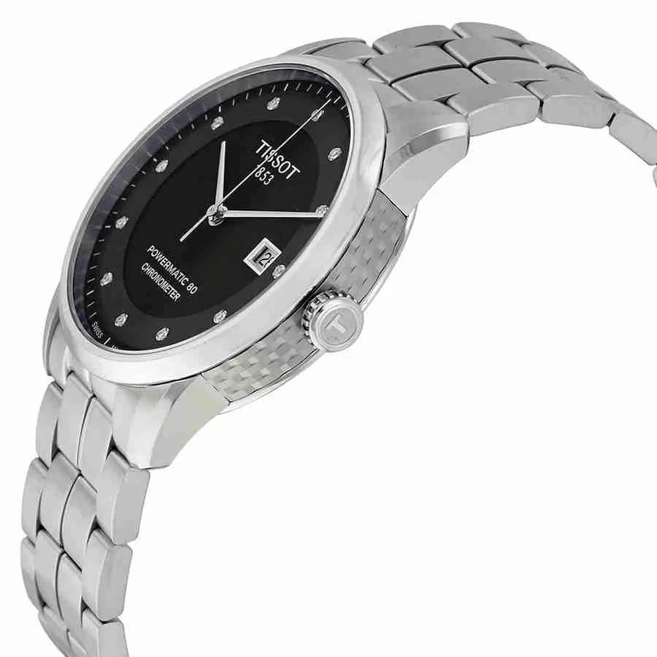 Tissot Luxury Automatic Black Dial Mens Watch T086.408.11.056.00 - Image 3 of 4