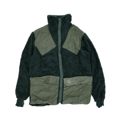 Helly Hansen dunkelgrüne mittellange normale gefütterte Herrenjacke Größe Medium