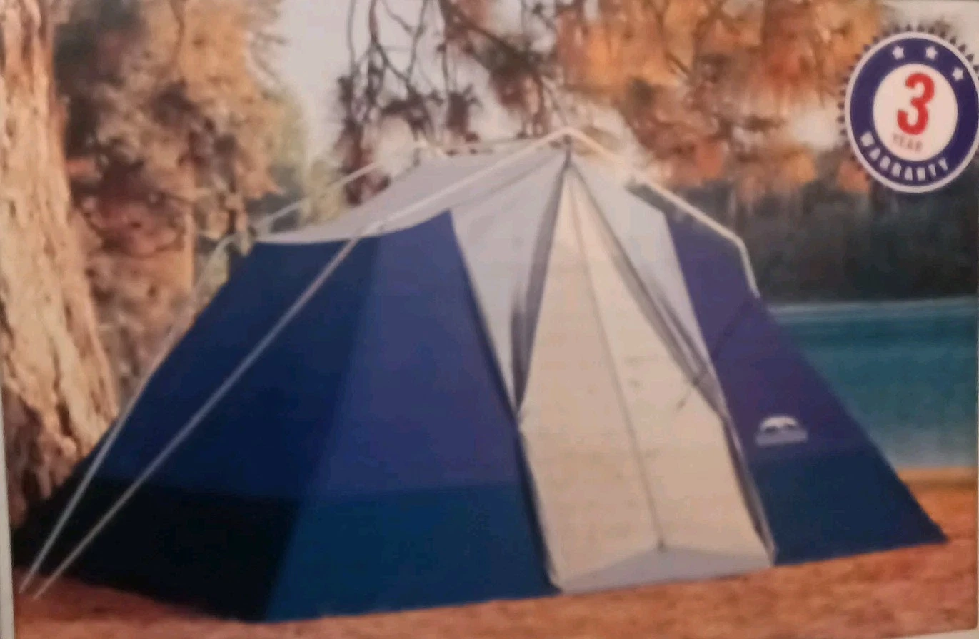 American Camper Family Cabin Tent, Sleeps 6 *12 X 9..Trlr...
